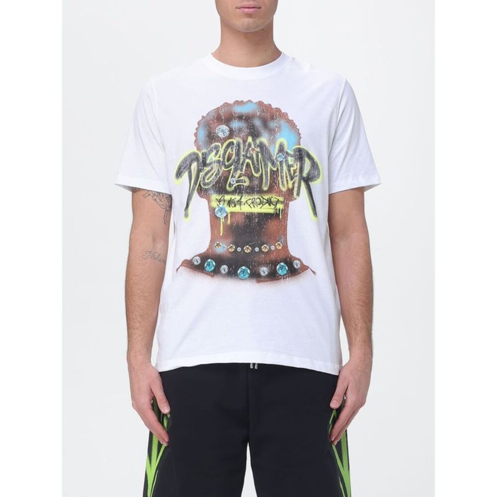 Disclaimer Men Printed Cotton T-Shirt Disclaimer